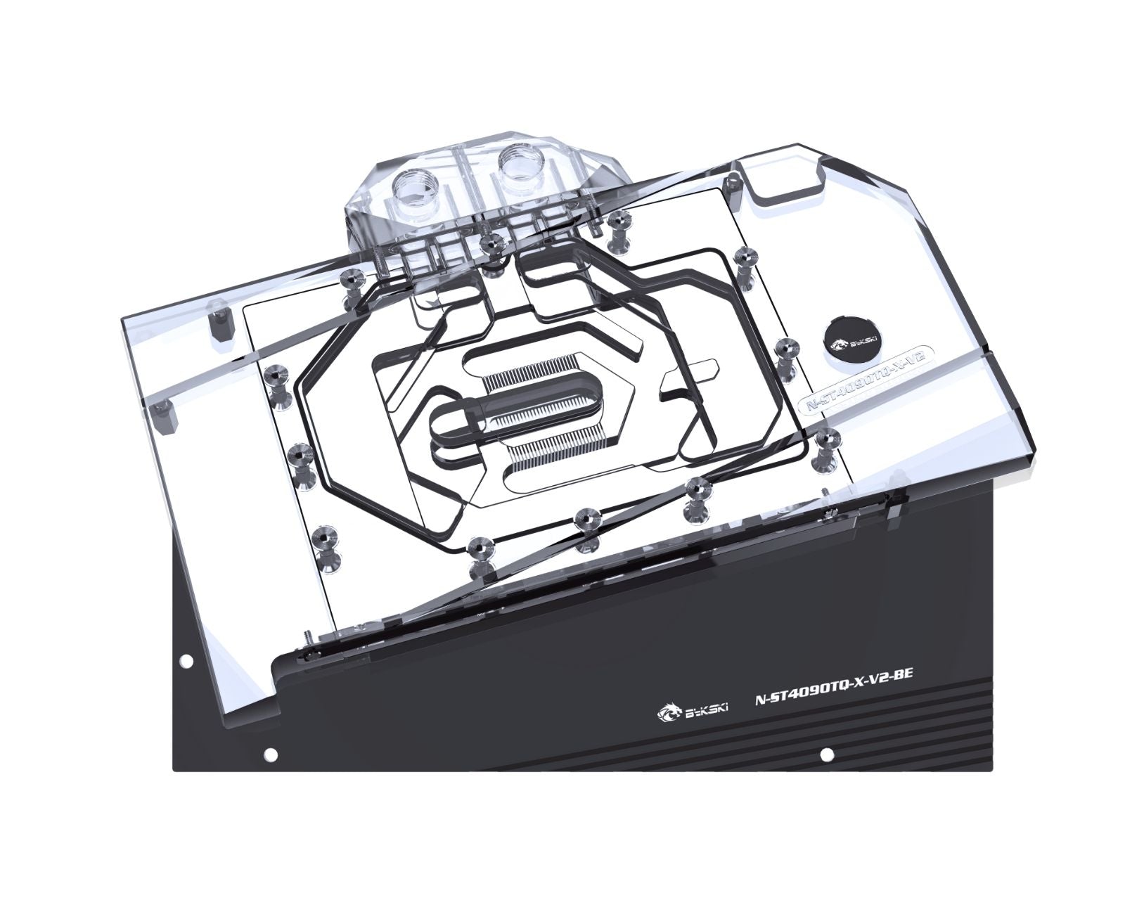 Bykski Full Coverage GPU Water Block and Backplate for Zotac