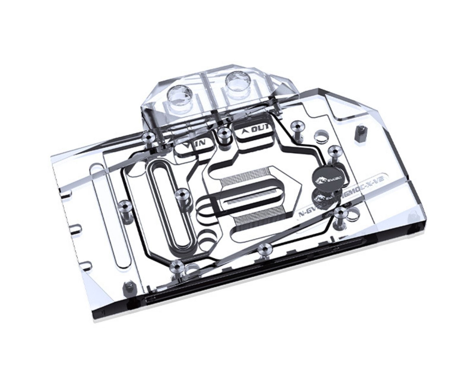 Bykski Full Coverage GPU Water Block and Backplate For