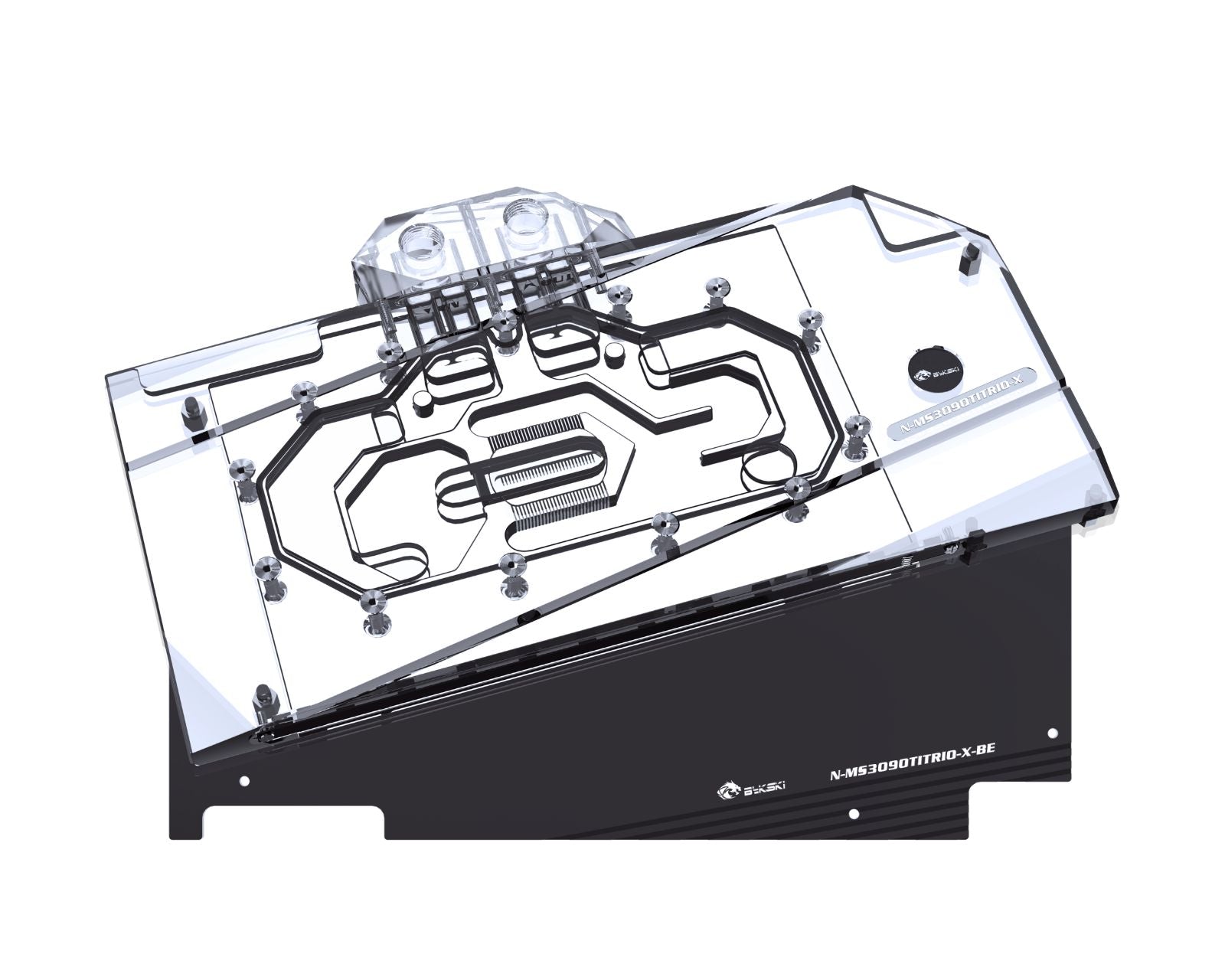 Bykski Full Coverage GPU Water Block and Backplate for MSI RTX
