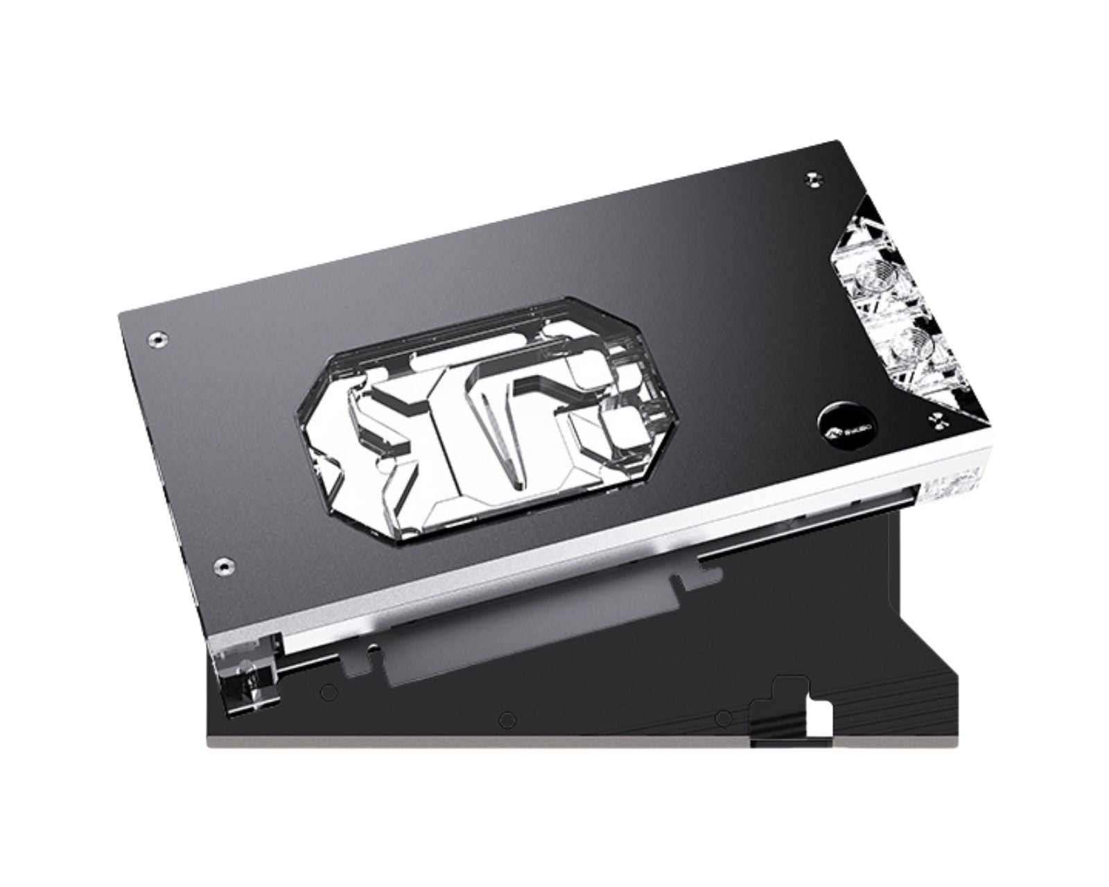 Bykski Armored End Port GPU Waterblock with Backplate For Gigabyte