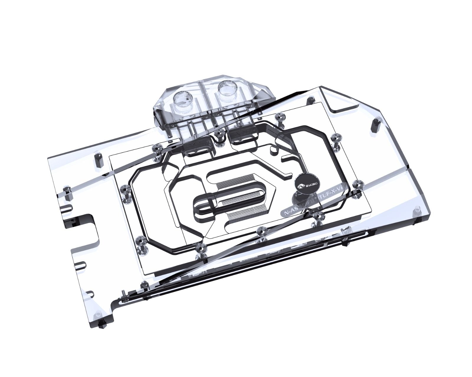 Bykski Full Coverage GPU Water Block and Backplate For ASUS TUF