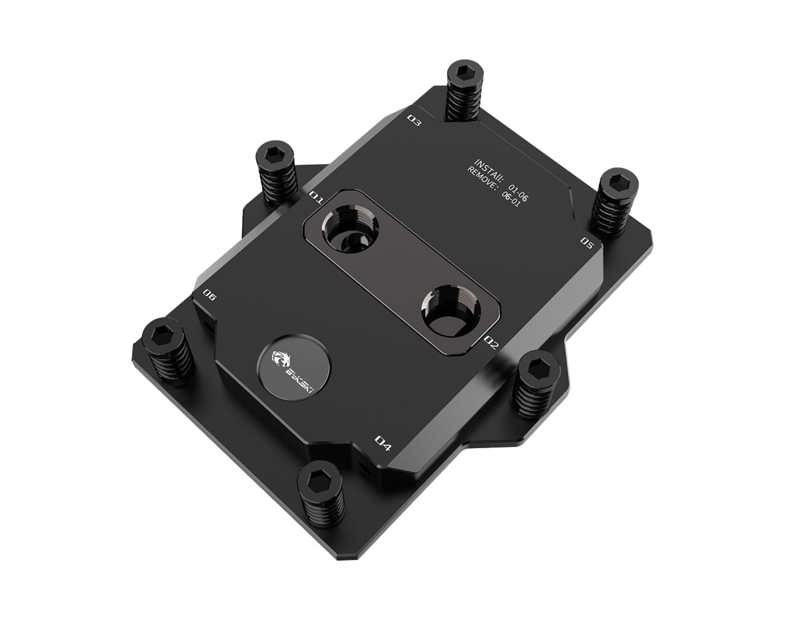 Bykski CPU-SP5-SR Durable All Metal CPU Water Block For AMD EPYC
