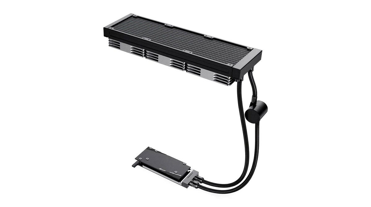 Bykski 360mm GPU AIO kit with radiator, fans, inline pump and water block