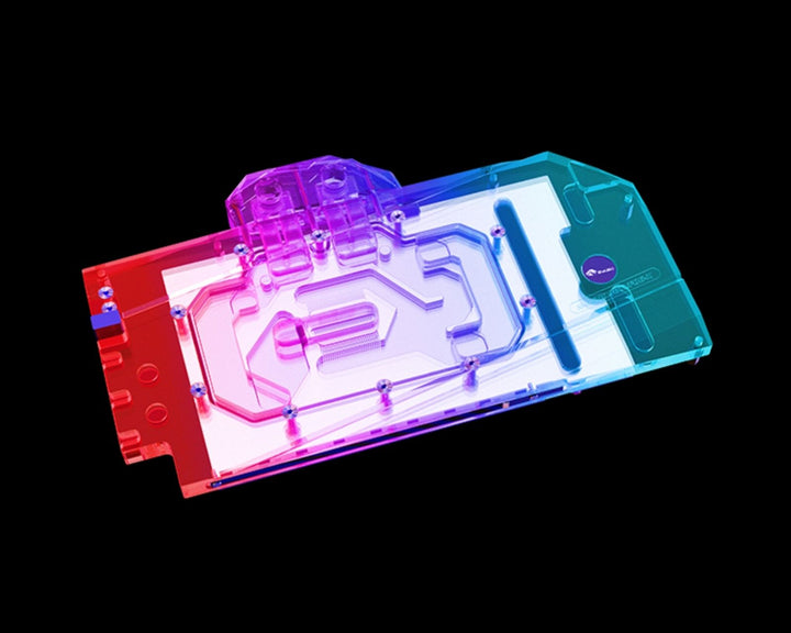 Bykski Full Coverage GPU Water Block and Backplate For PowerColor Red Devil RX 7900 XTX 24GB (A-PC7900XTXDEVIL-X)