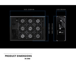 Bykski SPD External Thermal Exchange Liquid Cooling Unit - 4 GPU Optimized Thermal Solution - (B-1080-SPD-CEC-X)