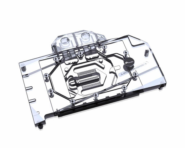 Bykski Full Coverage GPU Water Block and Backplate for GIGABYTE Radeon RX 6600 XT GAMING OC 8G (A-GV6600XTGMOC-X)