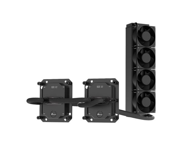 Bykski Durable 4x80mm 2U Server AIO Liquid CPU Cooler For Dual ARM S5000C 64 - Continuous Usage