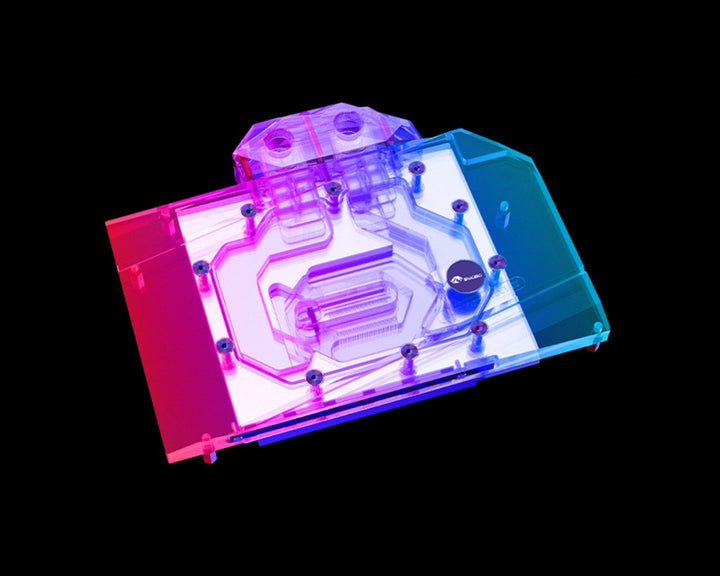Bykski Full Coverage GPU Water Block and Backplate For GALAX RTX 4070 Ti BOOMSTAR OC (N-GY4070TIXY-X)
