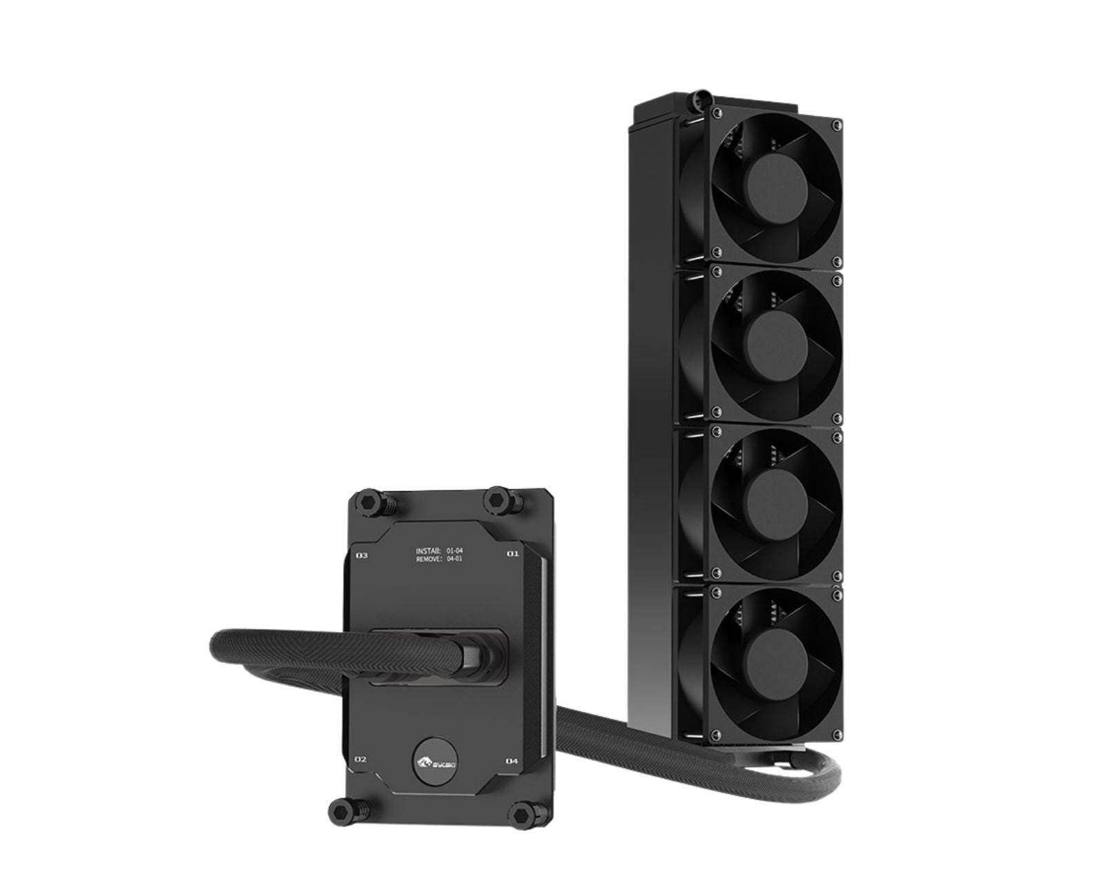 Bykski Full Coverage GPU Water Block and Backplate for MSI RX
