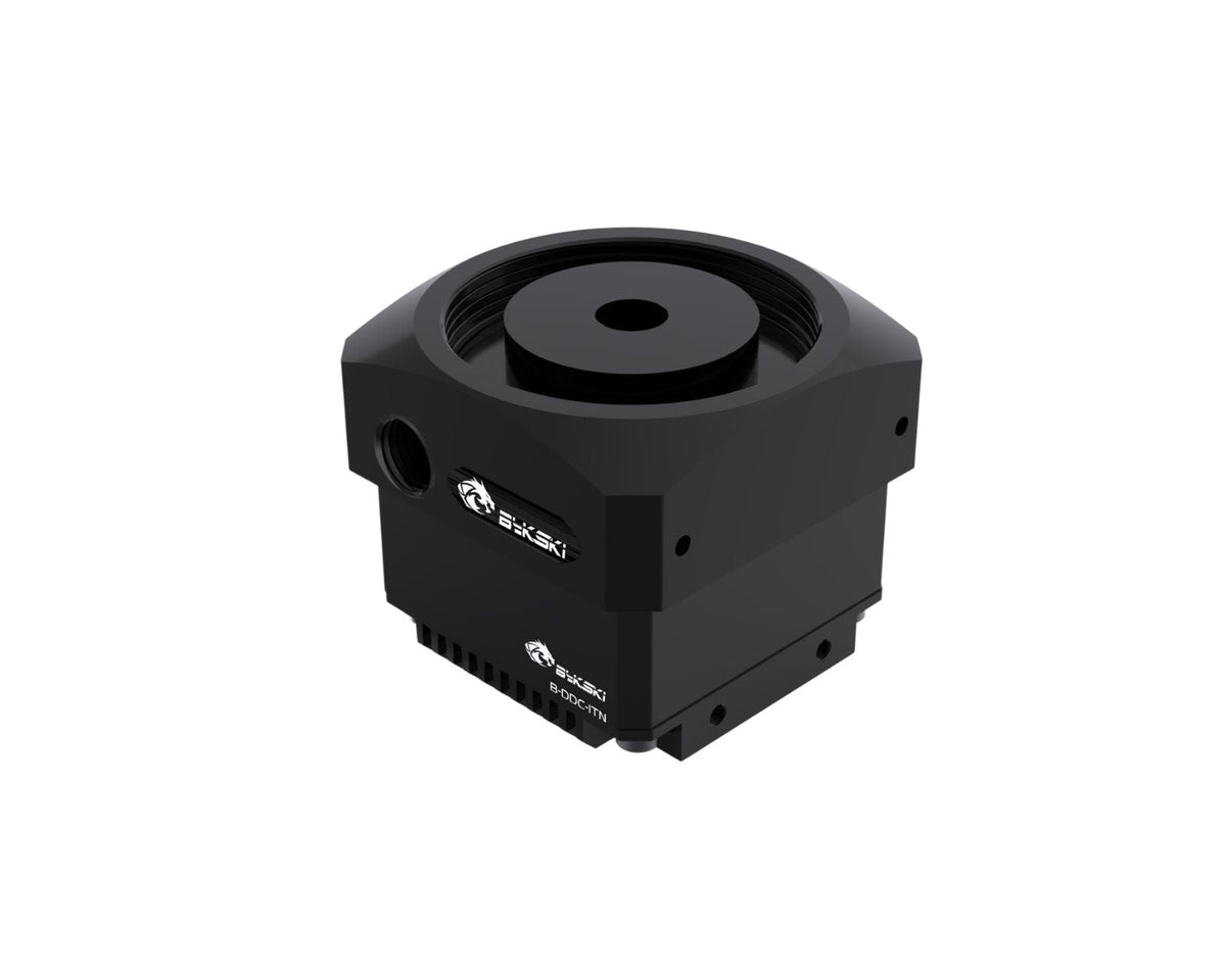 Bykski High-Performance Laing DDC PWM Water Pump - 350L/H Flow Rate For Custom Watercooling Cooling Systems (CP-DDCITN-X) - Black (POM)