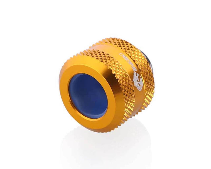 Bykski Anti-Off Rigid 12mm OD Fitting (B-FTHTJ-L12) - Gold