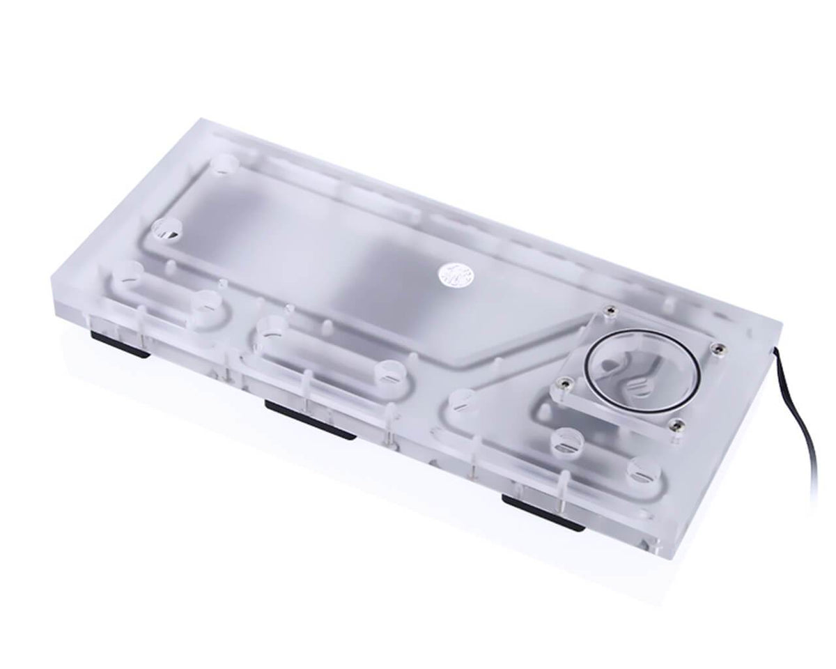 Bykski Distro Plate For COUGAR Gemini T - PMMA w/ 5v Addressable RGB (RBW) (RGV-CG-GT)