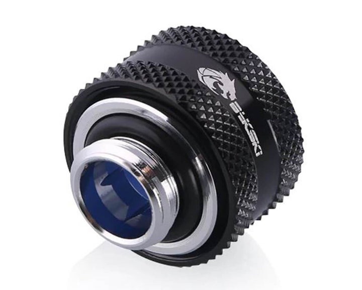 Bykski Anti-Off Rigid 14mm OD Fitting (B-FTHTJ-L14) - Black