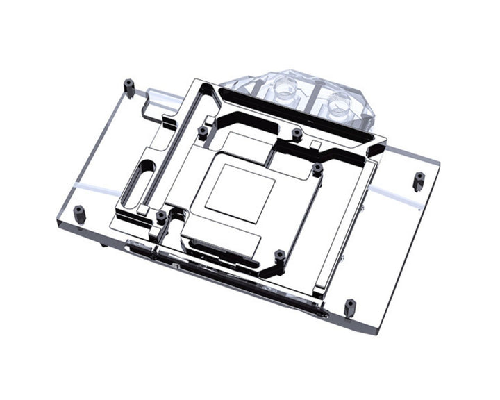 Bykski Full Coverage GPU Water Block and Backplate For GALAX GeForce RTX 4070 Ti Overseas Edition (N-GY4070TI-X)