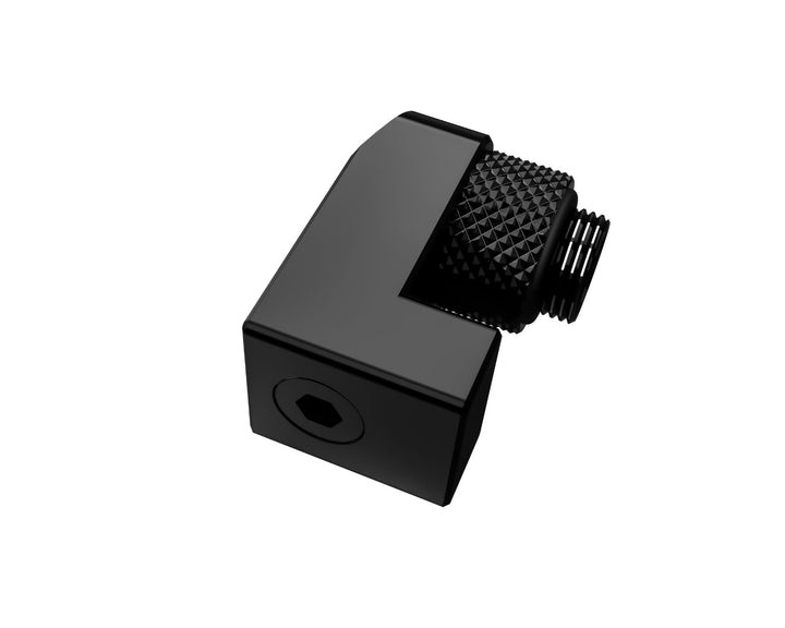 Bykski G 1/4in. Male to Female Supported Rotary 20mm Offset Fitting (CC-HR-20-X) - Black