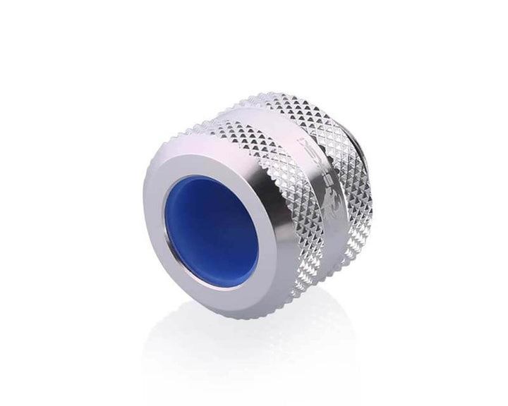 Bykski Anti-Off Rigid 12mm OD Fitting (B-FTHTJ-L12) - Silver