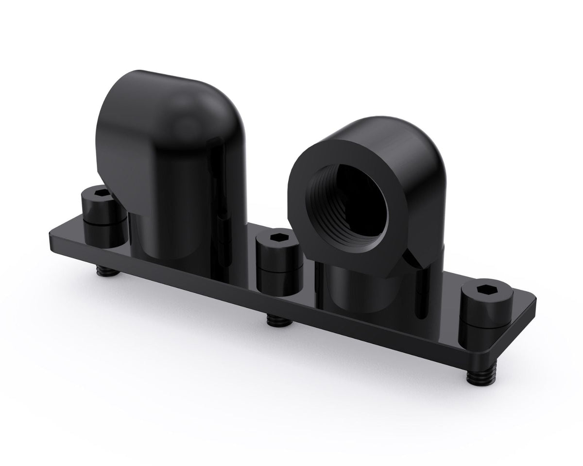 Bykski GPU Block 90 Degree Rotary Bridge Module - Black (B-VGA-MINI-X)