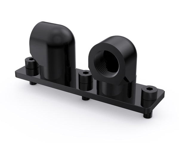 Bykski GPU Block 90 Degree Rotary Bridge Module - Black (B-VGA-MINI-X)