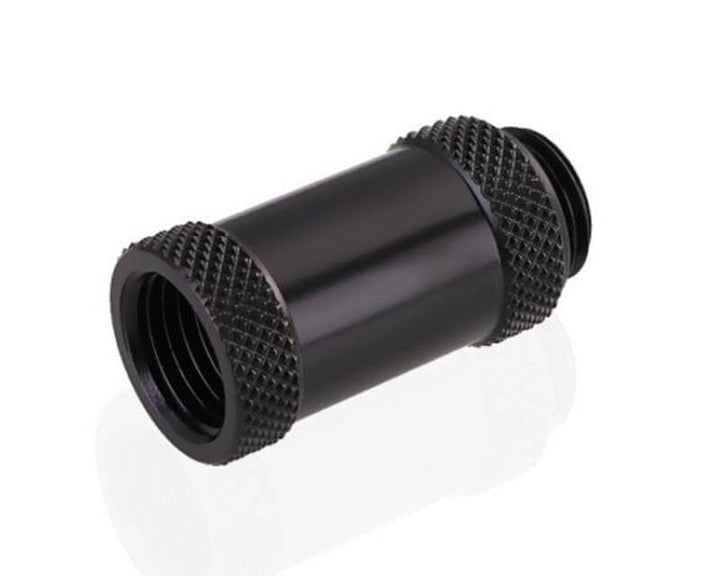 Bykski G 1/4in. Male/Female Extension Coupler - 30mm (B-EXJ-30) - Black