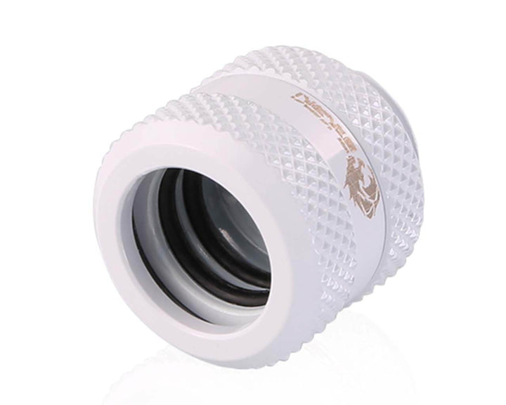 Bykski Rigid 14mm OD Fitting V2 (B-HTJV2-L14) - White