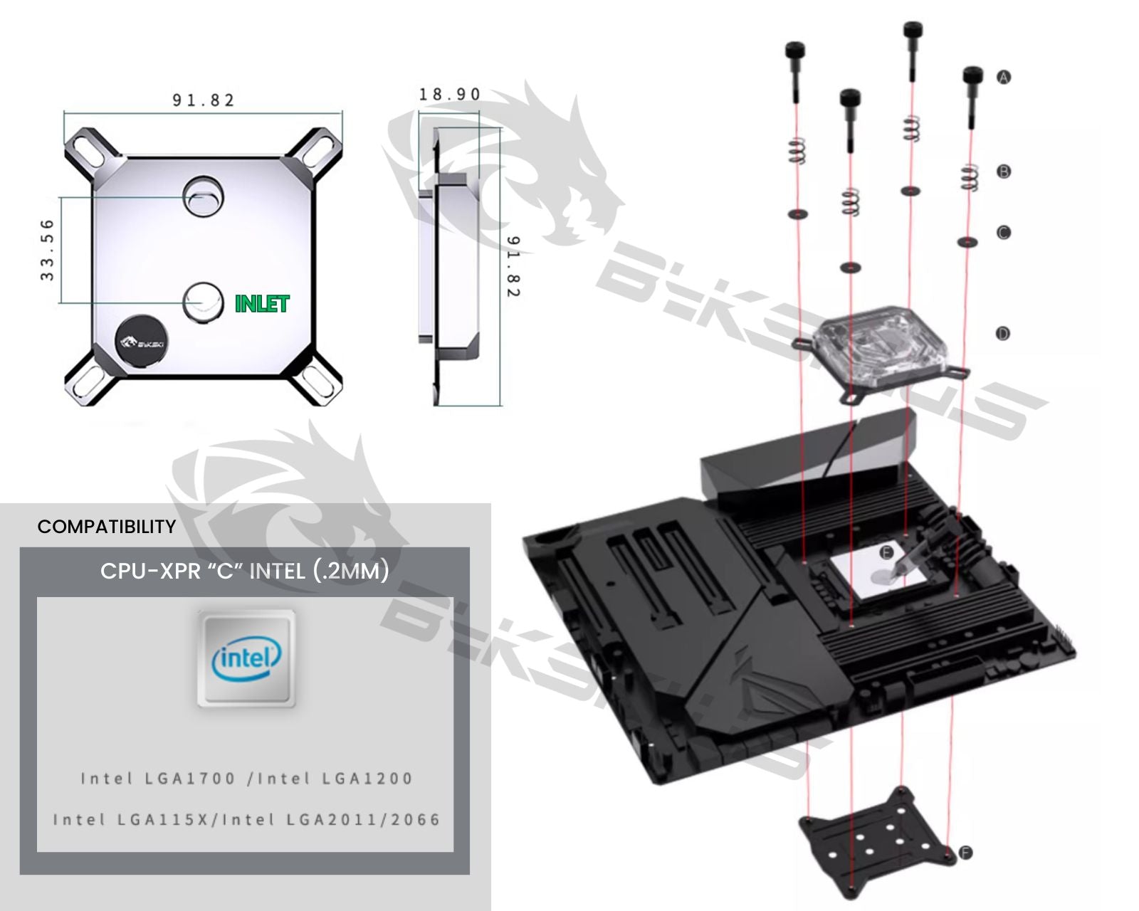 CPU Khoi Amazon.com: Bykski CPU-XPR-C-M High-Efficiency CPU Water Cooling