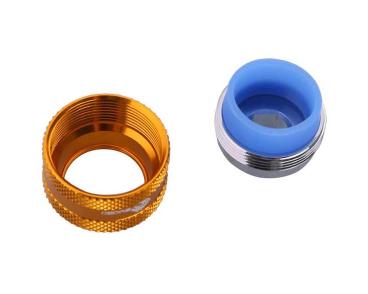 Bykski Anti-Off Rigid 16mm OD Fitting (B-FTHTJ-L16) - Gold