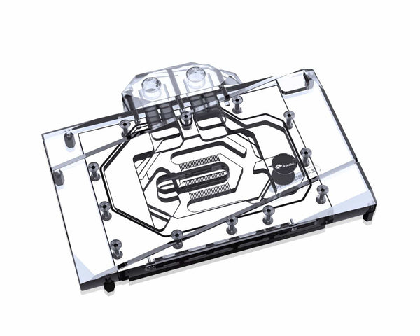 Bykski Full Coverage GPU Water Block and Backplate for NVIDIA GeForce RTX 4080 AIC Reference (N-RTX4080H-X)