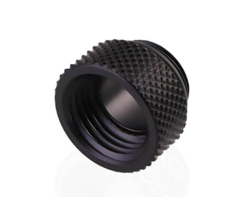 Bykski G 1/4in. Male/Female Extension Coupler - 7.5mm (B-EXJ-7.5) - Black