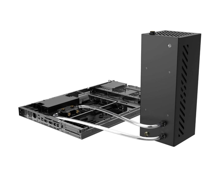 Bykski 360mm External Liquid Cooling Station, 120mm x 3, Triple Fan, Black (B-360-WCD-X)