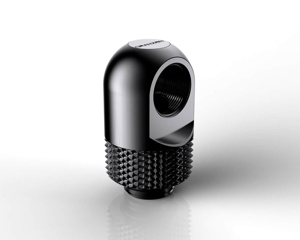 Granzon G 1/4in. Male to Female 90 Degree Rotary Elbow Fitting (GD-90) - Black