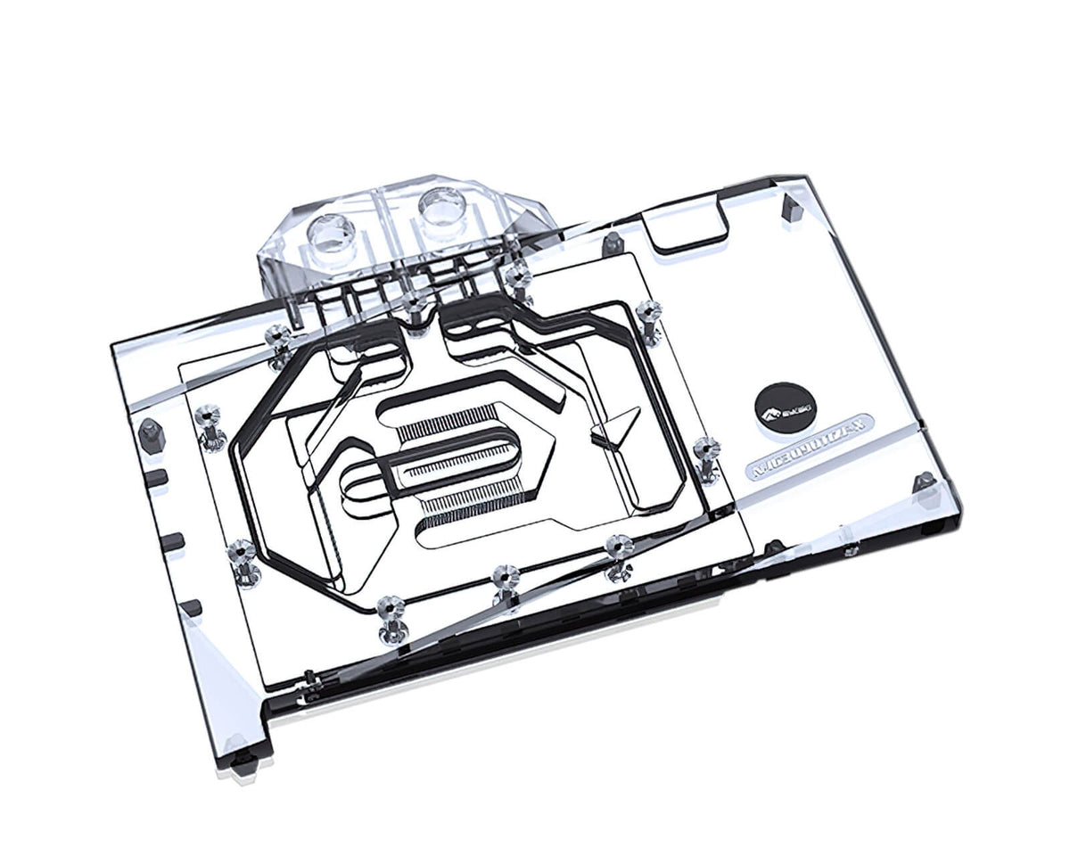 Bykski Full Coverage GPU Water Block and Backplate for iGame RTX 3090Ti 24G (N-IG3090TIZF-X)