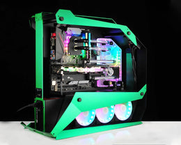 Bykski Distro Plate for Zeaginal Z10 - PMMA w/ 5v Addressable RGB (RBW) (RGV-ZG-Z10-P) - PrimoChill - KEEPING IT COOL