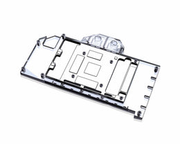 Bykski Full Coverage GPU Water Block and Backplate for MAXSUN GeForce RTX 3060 Terminator12G (N-MX3060TER-X)