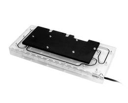 Bykski Distro Plate For PHANTEKS PH-ES515ETG - Frosted PMMA w/ 5v Addressable RGB (RBW) (RGV-PHA-PK515E)