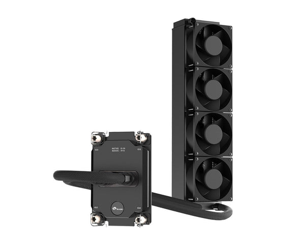 Bykski Durable 4x80mm Server AIO Liquid CPU Cooler For Intel Copper/Ice Lake (LGA 4189) - Continuous Usage