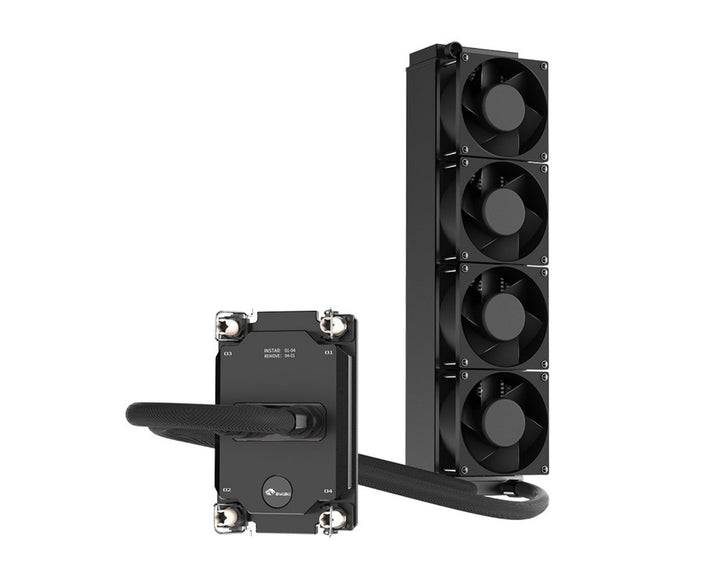 Bykski Durable 4x80mm 2U Server AIO Liquid CPU Cooler For Intel Copper/Ice Lake (LGA 4189) - Continuous Usage