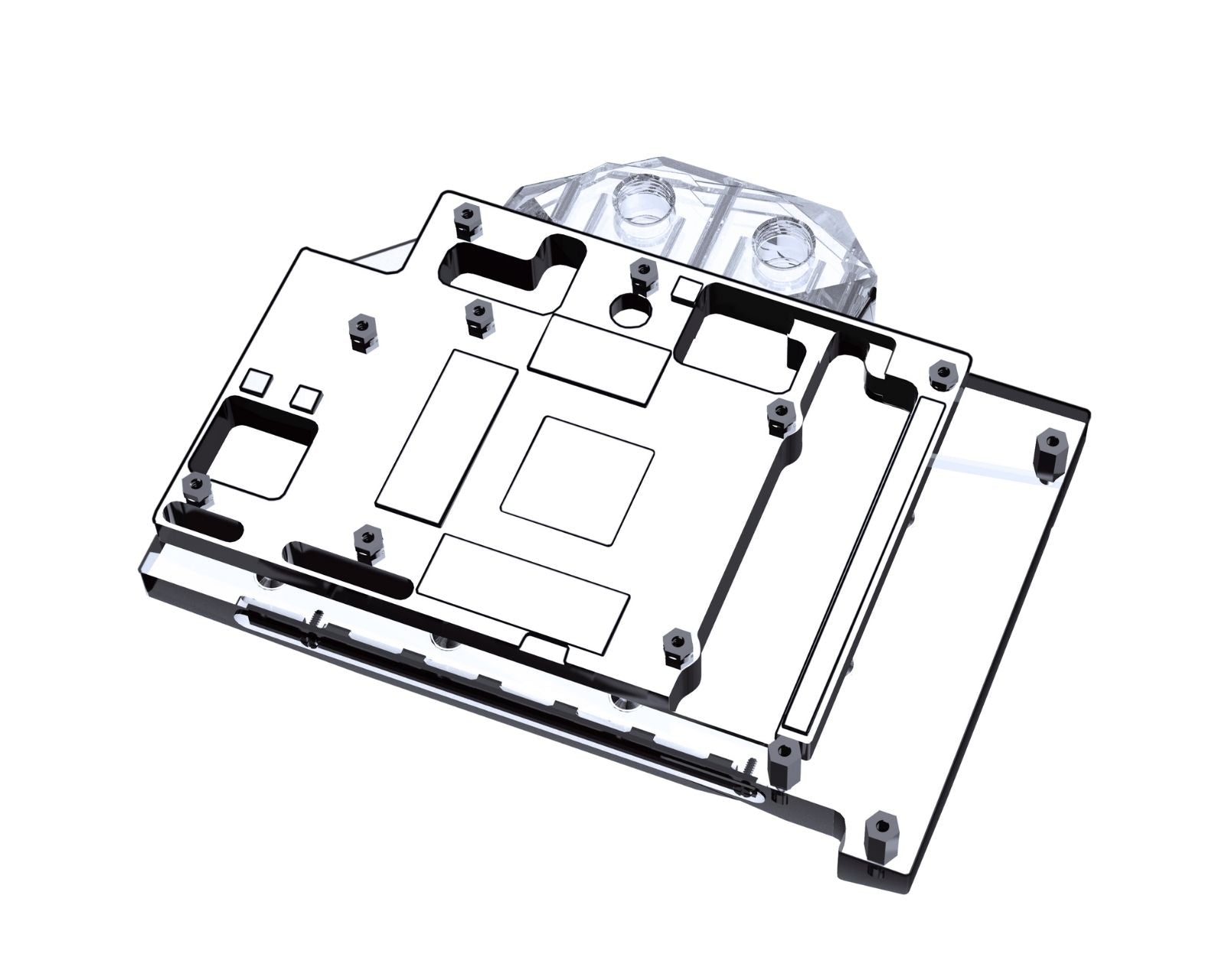 Bykski Full Coverage GPU Water Block and Backplate For MSI GeForce