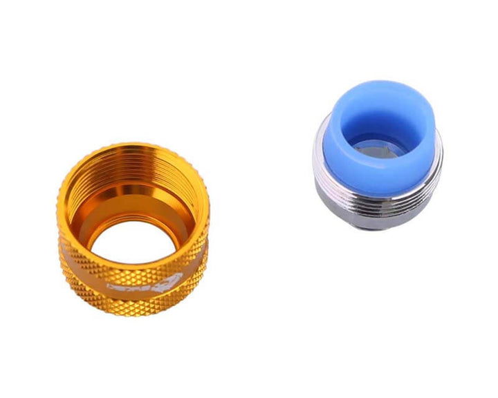 Bykski Anti-Off Rigid 12mm OD Fitting (B-FTHTJ-L12) - Gold
