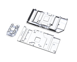 Bykski Full Coverage GPU Water Block w/ Integrated Active Backplate for Colorful iGame Battle-Axe RTX 3090 (N-IG3090ZF-TC)