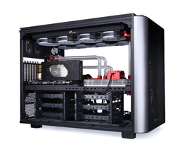 Bykski Distro Plate For Thermaltake Level 20 XT - PMMA w/ 5v Addressable RGB (RBW) (RGV-TT-LEVEL20XT-P-K) - DDC Pump With Armor