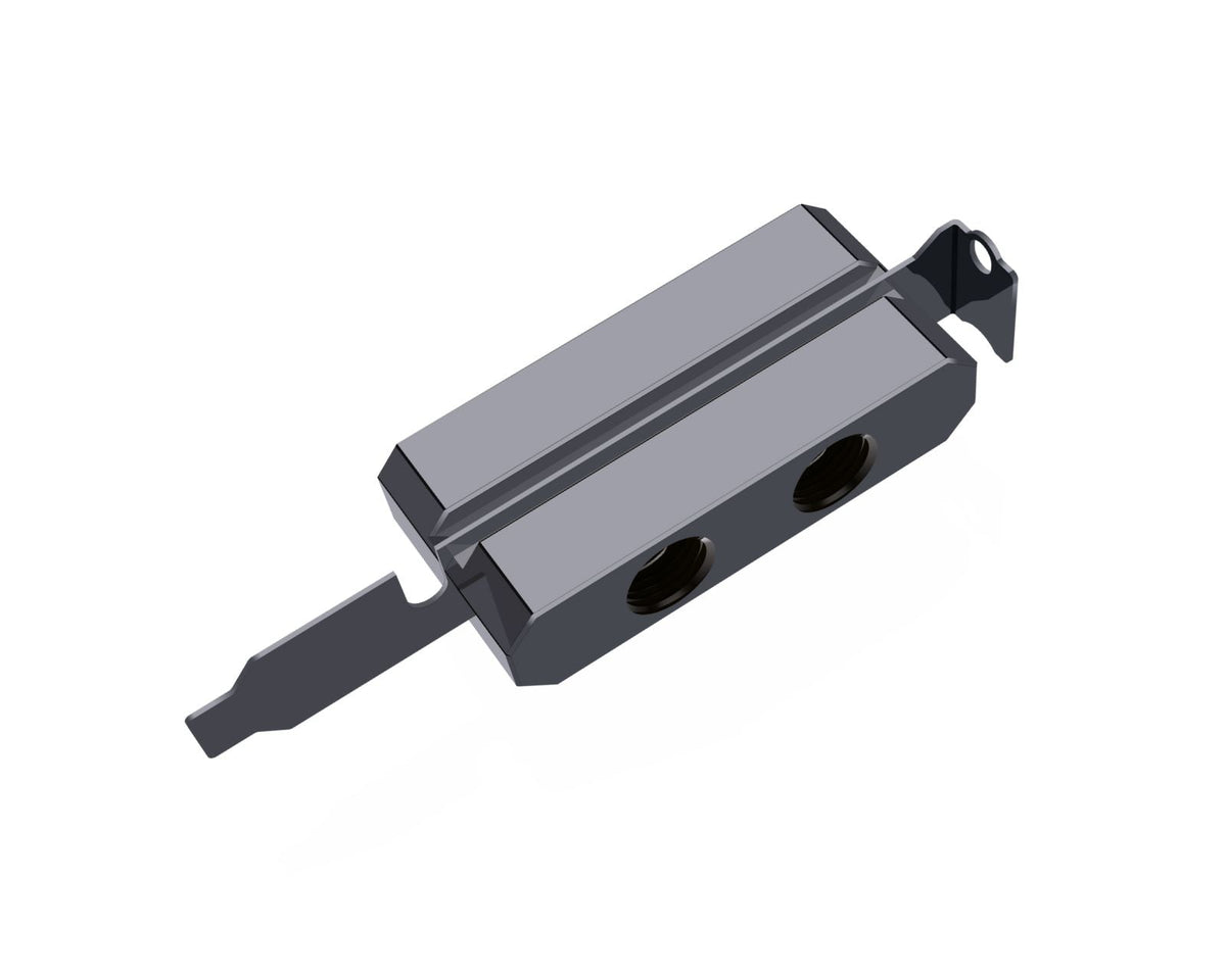 Bykski PCI Slot Pass Through Dual G 1/4 Female to Female Connector for External Cooling V2 (B-PCI-EM-X-V2)