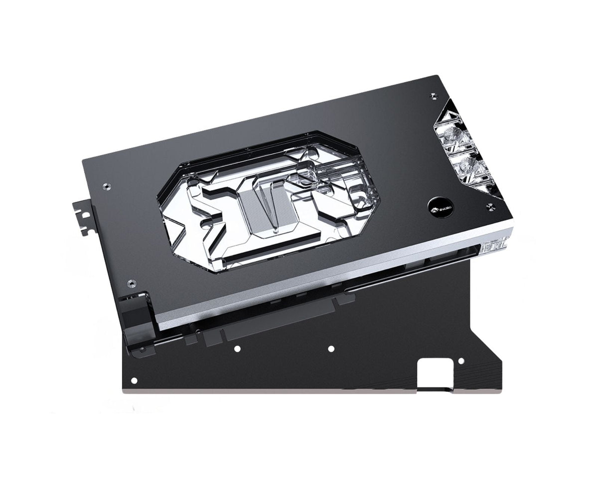 Bykski Armored End Port GPU Waterblock with Backplate For ASUS TUF Gaming GeForce RTX 5090 32GB GDDR7 (N-AS5090TUF-X)