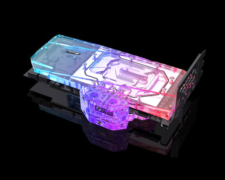 Bykski Full Coverage GPU Water Block w/ Integrated Active Backplate for GALAXY RTX 3090 GAMER (N-GY3090GAMER-TC)