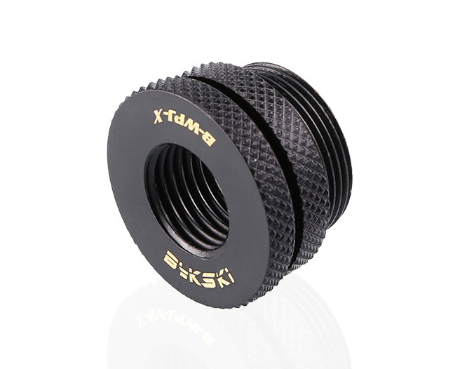 Bykski Fillport / Pass Thru Fitting (B-WPJ-X) - Black