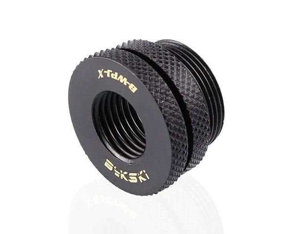 Bykski Fillport / Pass Thru Fitting (B-WPJ-X) - Black