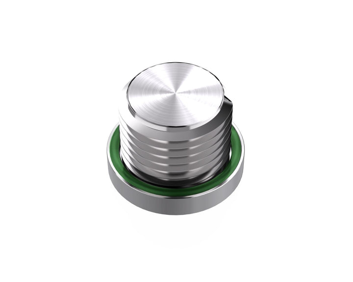 Bykski Server Water Cooling Series - Stainless Steel Port Cap (CC-PD-SR) - Available in Six BSPP Sizes - G 1/2