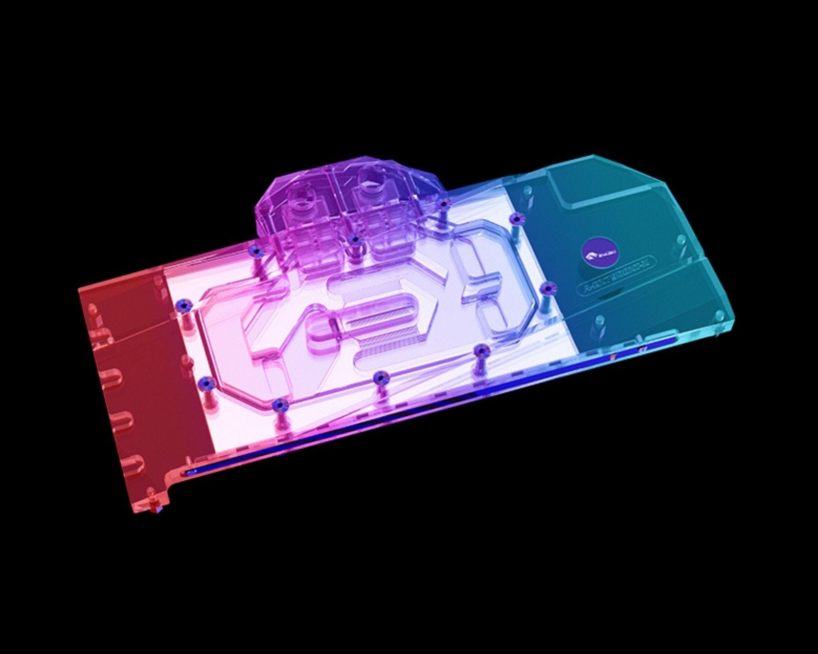 Bykski Full Coverage GPU Water Block and Backplate For AMD Radeon