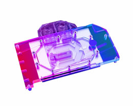 Bykski Full Coverage GPU Water Block and Backplate for GIGABYTE Radeon RX 6600 XT GAMING OC 8G (A-GV6600XTGMOC-X)