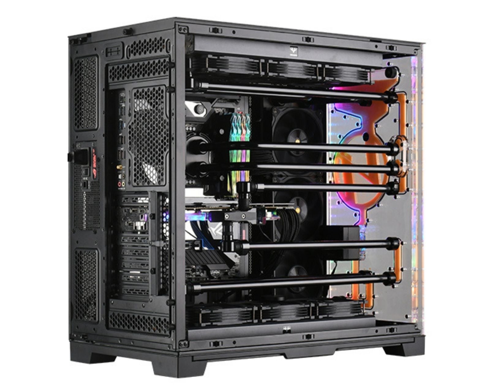 Lian Li Distro Plate アクリルディストロプレート Amazon.com: Bykski Distro Plate for Lian Li PC-O11 w/MINI/M