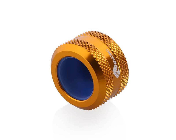 Bykski Anti-Off Rigid 16mm OD Fitting (B-FTHTJ-L16) - Gold